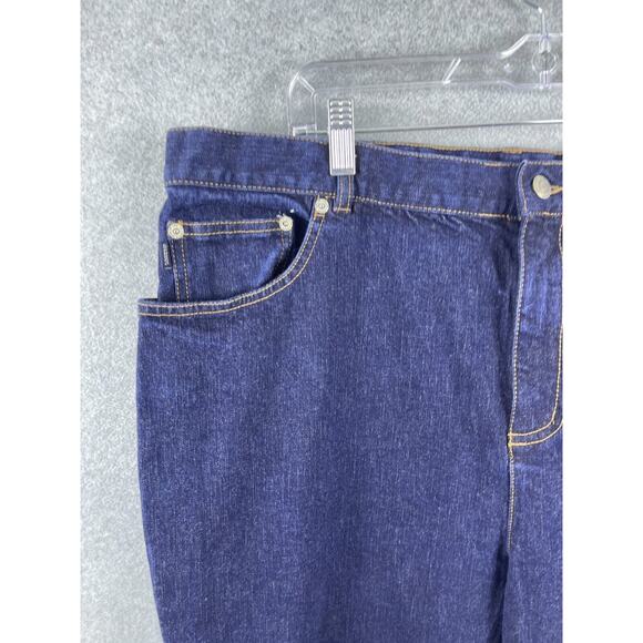 Lauren Ralph Lauren Jeans Womens 16 Measures 37x29 Blue Classic Straight‎ - Picture 3 of 12